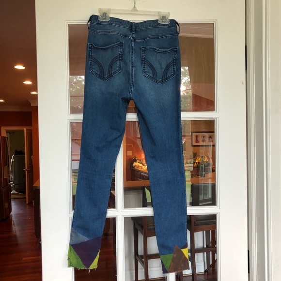 Hand painted jeans - Picture 2 of 6